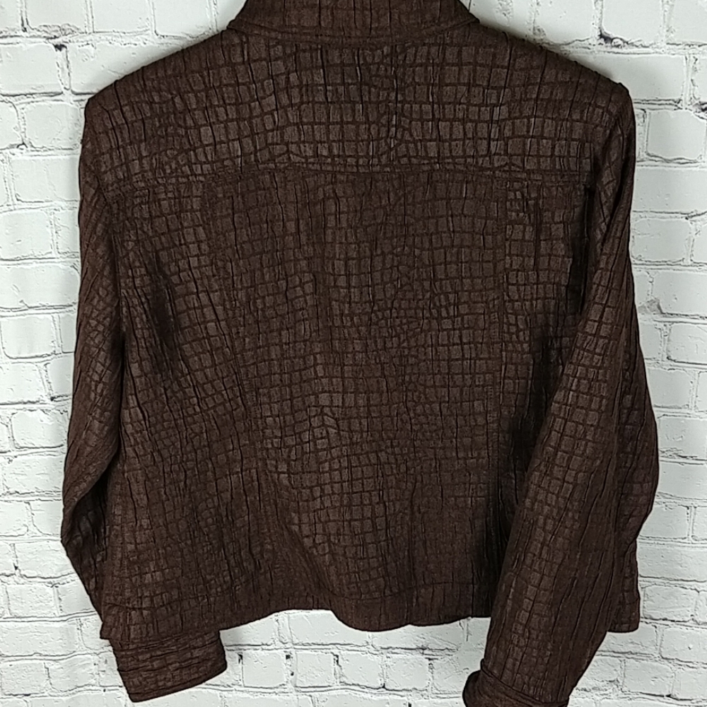 Ruby Rd Chocolate Brown Jacket - Picture 4 of 6